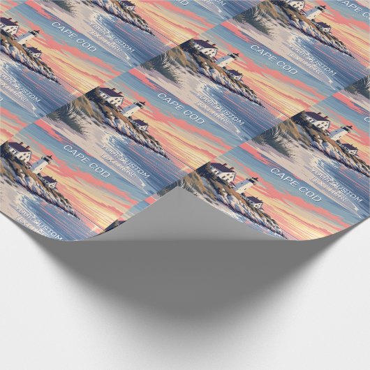 Papier Cadeau Massachusetts Cape Cod (Coin)