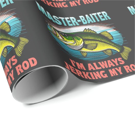 Papier Cadeau Master Baiter Je suis toujours en train de Jouer M (Coin rond)