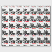 Papier Cadeau Master Carpenters le font mieux (Plat)