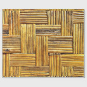 Papier Cadeau Mat de bambou 1 (Plat)