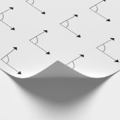 Papier Cadeau Math Angle droit à 90 degrés Math (Coin)