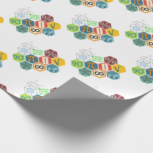 Papier Cadeau maths (Coin)