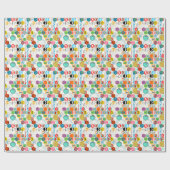 Papier Cadeau Maths (blanches) (Plat)