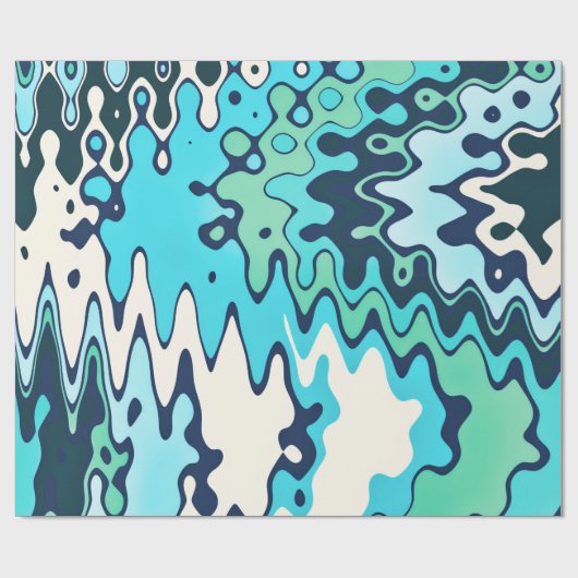 Papier Cadeau Matin d'hiver (Plat)