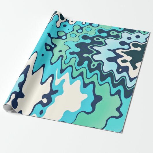 Papier Cadeau Matin d'hiver (Déroulé)