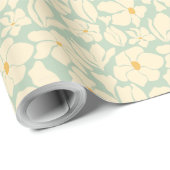 Papier Cadeau Matisse Inspired Flower Market - Barcelona (Coin rond)