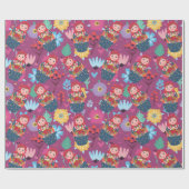 Papier Cadeau Matreshka coloré (Plat)