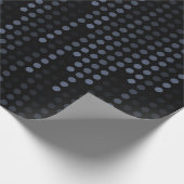 Papier Cadeau Matrice Pois foncée (Coin)