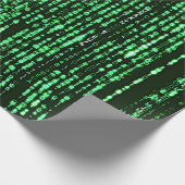 Papier Cadeau Matrix code Be a warrior againt the system (Coin)