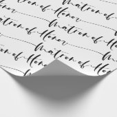 Papier Cadeau Matron moderne de papier d'emballage d'honneur noi (Coin)