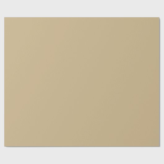 Papier Cadeau Matte Gold (Plat)