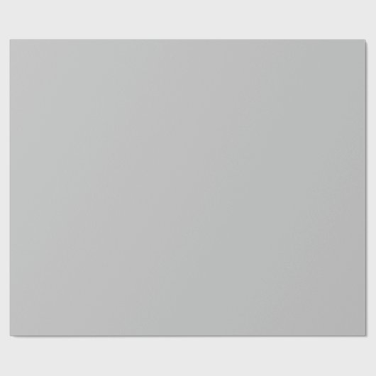 Papier Cadeau Matte Silver (Plat)