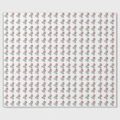 Papier Cadeau Mauvais Alien, Lourds Noël ! (Plat)