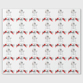 Papier Cadeau Mauvais givré (Plat)