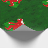 Papier Cadeau mauvais xmas bigfoot yeti (Coin)