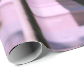 Papier Cadeau Mauve Bell Tree (Coin rond)