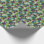 Papier Cadeau Maximalist Paint Splatters (Coin)