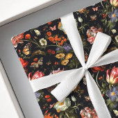 Papier Cadeau Maximaliste Baroque Floral