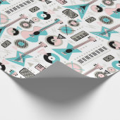 Papier Cadeau Mayhem musicale rétro (Coin)