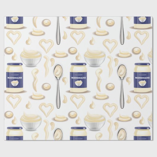 Papier Cadeau mayo mayonnaise condiment crémeux tartiner sauce (Plat)
