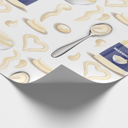 Papier Cadeau mayo mayonnaise condiment crémeux tartiner sauce (Coin)