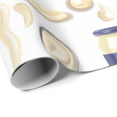 Papier Cadeau mayo mayonnaise condiment crémeux tartiner sauce (Coin rond)