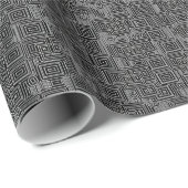 Papier Cadeau Maze de circuit (Coin rond)