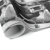 Papier Cadeau Mécanicien de Firebird (Coin rond)