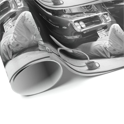 Papier Cadeau Mécanicien de Firebird (Coin rond)