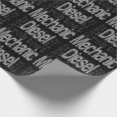 Papier Cadeau Mécanique Diesel Extraordinaire (Coin)