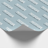 Papier Cadeau Médecin adjoint PA Graduation (Coin)