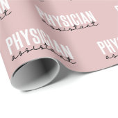 Papier Cadeau Médecin adjoint PA Graduation (Coin rond)