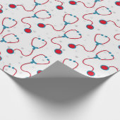 Papier Cadeau Médecin stéthoscope cadeau étudiant médical (Coin)