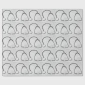Papier Cadeau Médecin Stethoscope Nurse MD Médecin Médicale 4Abe (Plat)