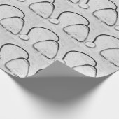 Papier Cadeau Médecin Stethoscope Nurse MD Médecin Médicale 4Abe (Coin)