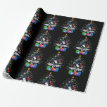 Papier Cadeau Médicale sapin de Noël Infirmière Docteur Funny Ch<br><div class="desc">C'est un gant de Christmas. Votre famille,  les amis ou les children aimeront que vous fassiez ce que vous voulez. Wishing you and your familiy and friends a Merry Christmas.</div>