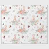 Papier Cadeau Méditation Lotus Namaste Cadeau (Plat)