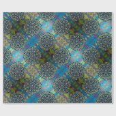 Papier Cadeau Méditation Mandala Papier d'enveloppement (Plat)