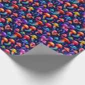 Papier Cadeau Méduse colorée (Coin)