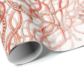 Papier Cadeau Méduse, Discomedusae par Ernst Haeckel (Coin rond)