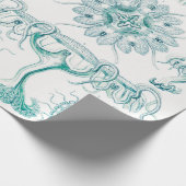 Papier Cadeau Méduse, Discomedusae par Ernst Haeckel (Coin)