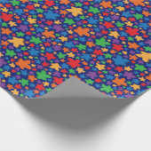 Papier Cadeau Meeple enveloppant Papper (Coin)