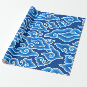 Papier Cadeau Megamendung batik motif megamendung