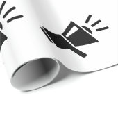 Papier Cadeau Mégaphone (Coin rond)