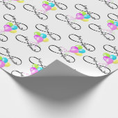 Papier Cadeau Meilleur design d'infinité des amis (Coin)