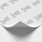 Papier Cadeau Meilleur homme fils mari papa cite ajouter un nom (Coin)