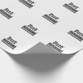 Papier Cadeau MEILLEUR MARI dans un second rôle- (Coin)