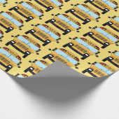 Papier Cadeau Meilleur Merci de conducteur de bus scolaire Appré (Coin)