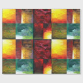 Papier Cadeau Meilleur Modèle Abstrait élégant et moderne (Plat)