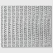 Papier Cadeau Meilleur papa gris clair noir moderne cadeau Fête (Plat)